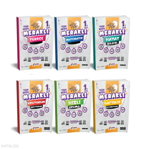 1. Sınıf 2. Dönem Set;(Hayat Bilgisi, Türkçe, Matematik, Hızlı Okuma, Okuyorum Anlıyorum, Ödev Foyu)
