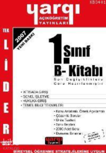 1. Sınıf B- Kitabı