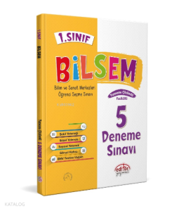 1. Sınıf Bilsem Tamamı Çözümlü 5 Fasikül Deneme Sınavı