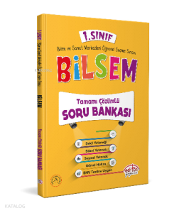 1. Sınıf Bilsem Tamamı Çözümlü Soru Bankası