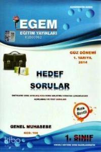 1. Sınıf Genel Muhasebe Hedef Sorular (Kod 168) Güz Dönemi