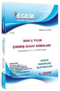 1. Sınıf Sağlık Kurumları İşletmeciliği Bahar Dönemi Çıkmış Sınav Soruları