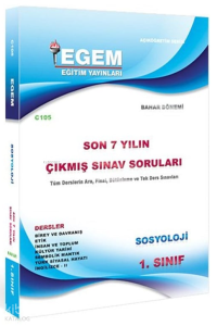 1. Sınıf Sosyoloji Bahar Dönemi Çıkmış Sınav Soruları