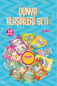 1. Sınıflar için Dünya Klasikleri Seti (10 Kitap)