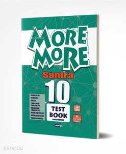10. Sınıf More More Santra 10 Test Book