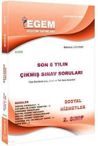 2. Sınıf Sosyal Hizmetler Son 6 Yılın Çıkmış Sınav Soruları