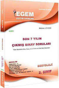 2. Sınıf Sosyoloji Çıkmış Sınav Soruları
