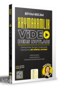 2021 Kaymakamlık Video Ders Notları