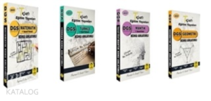 2022 DGS Konu Anlatımı 4 Kitap;Matematik-Türkçe-Mantık-Geometri