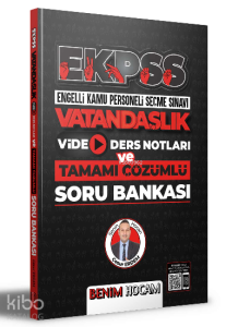2022 EKPSS Vatandaşlık Video Ders Notları ve Tamamı Çözümlü Soru Bankası