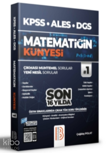 2022 KPSS ALES DGS Matematiğin Künyesi