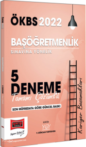 2022 ÖKBS Milli Eğitim Bakanlığı Başöğretmenlik Sınavına Yönelik Tamamı Çözümkü 5 Deneme