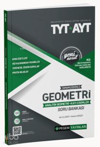 2022 TYT-AYT Tamamı Çözümlü Geometri ( Analitik Geometri-Katı Cisimler ) Soru Bankası;Üniversite Sınavlarını Hazırlık