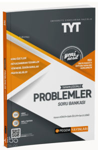 2022 Üniversite Sınavlarına Hazırlık TYT Tamamı Çözümlü Problemler Soru Bankası