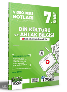 2023 7.sınıf Din Kültürü ve Ahlak Bilgisi Video Ders Notları (Konu Anlatımı)