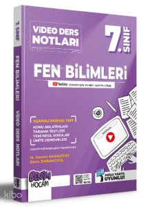2023 7.sınıf Fen Bilimleri Video Ders Notları (Konu Anlatımı)