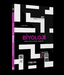 2023 AYT Biyoloji Konu Özetli Yeni Nesil Soru Bankası Tamamı Video Çözümlü Marka Yayınları