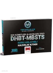 2023 DHBT - MBSTS Diyanet İşleri Başkanlığı Tüm Adaylar İçin Din Hizmetleri Alan Bilgisi Testi ;Konu Anlatımlı Hazırlık Kitabı