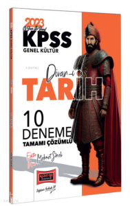 2023 KPSS Divan-ı Tarih Tamamı Çözümlü 10 Deneme