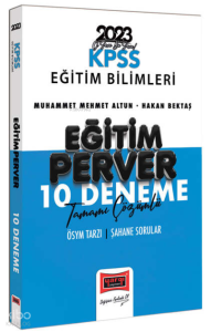 2023 KPSS Eğitim Bilimleri Eğitimperver Tamamı Çözümlü 10 Deneme