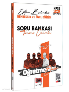 2023 KPSS Eğitim Bilimleri ;Öğretmenler Ekibi Rehbeerlik ve Özel Eğitim Tamamı Çözümlü Soru Bankası