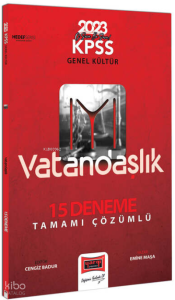 2023 KPSS Genel Kültür Hedef IYI Serisi Vatandaşlık Tamamı Çözümlü 15 Deneme