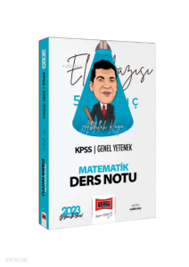 2023 KPSS Genel Yetenek Son Düzlük El Yazısı İle Matematik Ders Notu