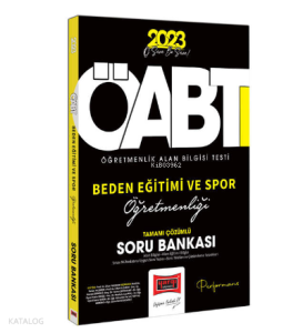 2023 KPSS ÖABT Beden Eğitim ve Spor Öğretmenliği Tamamı Çözümlü Soru Bankası