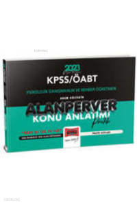 2023 KPSS ÖABT Psikolojik Danışmanlık ve Rehber Öğretmen(PDR) Alanperver Pratik Konu Anlatımı