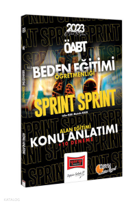 2023 KPSS ÖABT Sprint Beden Eğitimi Öğretmenliği Konu Anlatımı +10 Deneme
