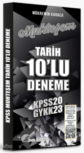 2023 KPSS Tarih 10 Deneme PDF Çözümlü