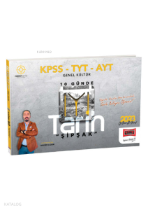 2023 KPSS TYT AYT Hedef Serisi Genel Kültür 10 Günde Şipşak Tarih