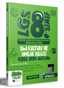 2023 LGS 8.Sınıf Din Kültürü ve Ahlak Bilgisi Video Ders Notları (Konu Anlatımı)