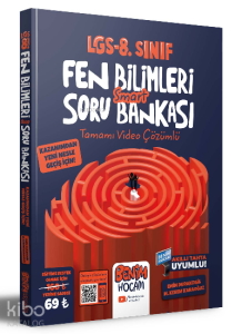 2023 LGS 8.Sınıf Fen Bilimleri Smart Tamamı Video Çözümlü Soru Bankası
