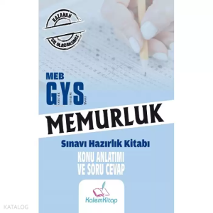 2023 MEB GYS Memurluk Konu Anlatımı ve Soru Cevap