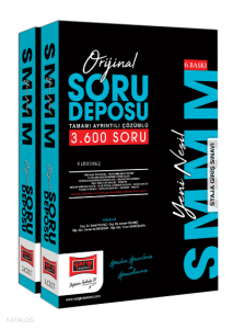2023 SMMM Orjinal Tamamı Ayrıntılı Çözümlü Soru Deposu (2 Cilt)
