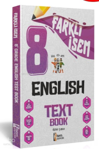 2024 Farklı İsem 8.Sınıf İngilizce Soru Bankası