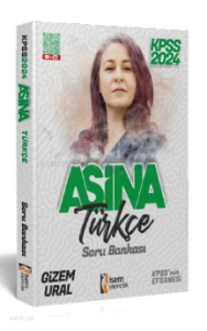 2024 KPSS Aşina Türkçe Soru Bankası