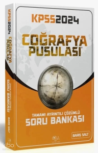 2024 KPSS Coğrafya Pusulası Soru Bankası Çözümlü