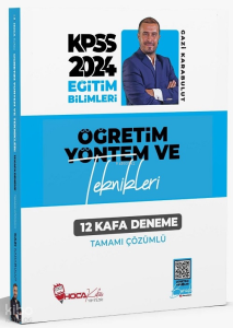 2024 KPSS Eğitim Bilimleri Öğretim Yöntem ve Teknikleri 12 Kafa Deneme Çözümlü