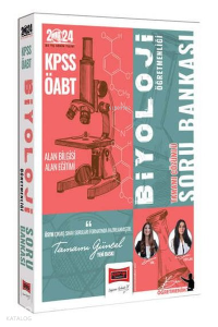 2024 KPSS ÖABT Biyoloji Öğretmenliği Tamamı Çözümlü Soru Bankası