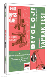 2024 KPSS ÖABT Biyoloji Öğretmenliği Yaprak Test