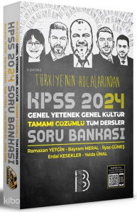 2024 KPSS Türkiye'nin Hocalarından Tüm Dersler Tamamı Çözümlü Soru Bankası