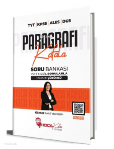 2024 KPSS TYT ALES DGS Paragrafı Kafala Soru Bankası Çözümlü