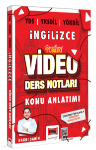 YÖKDİL YKSDİL İngilizce Video Ders Notları