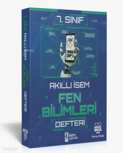 2025 Akıllı 7. Sınıf Fen Bilimleri Defteri İsem Yayıncılık