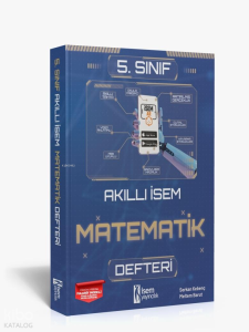 2025 Akıllı İsem 5.Sınıf Matematik Defteri