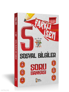 2025 Farklı İsem 5.Sınıf Sosyal Bilgiler Soru Bankası