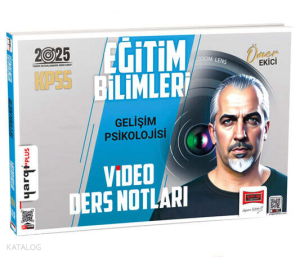 2025 KPSS Eğitim Bilimleri Gelişim Psikolojisi Video Ders Notları