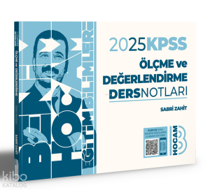 2025 KPSS Eğitim Bilimleri Ölçme ve Değerlendirme Ders Notları
